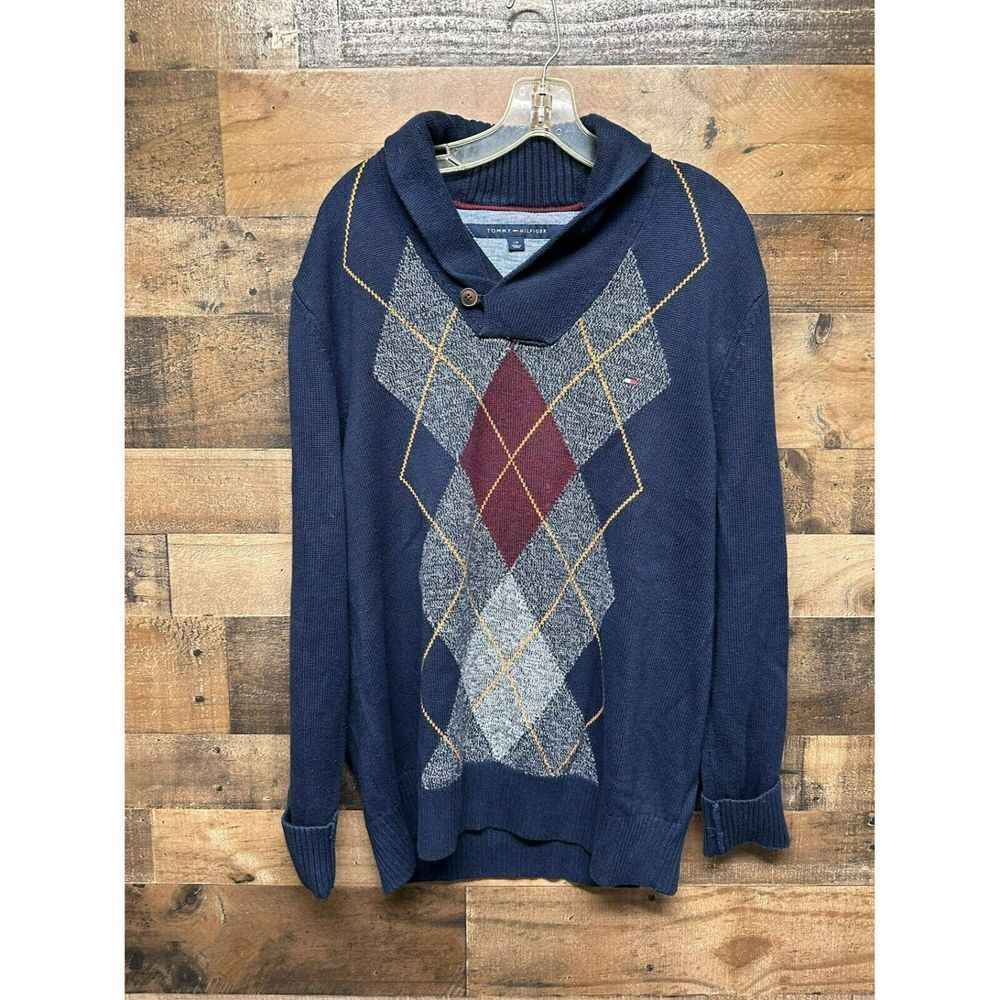 Tommy Hilfiger Men's Knit Sweater‎ Size Large